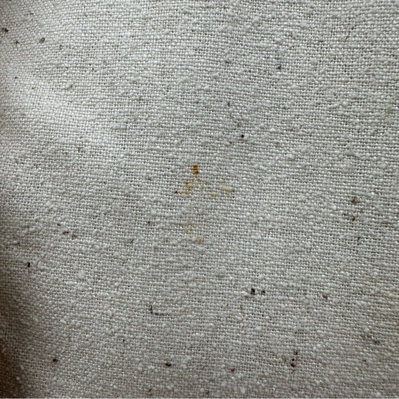 Vintage RHIP Raw Silk Cream Blazer Jacket Minimalist Natural Fiber Coastal Chic - Picture 6 of 10